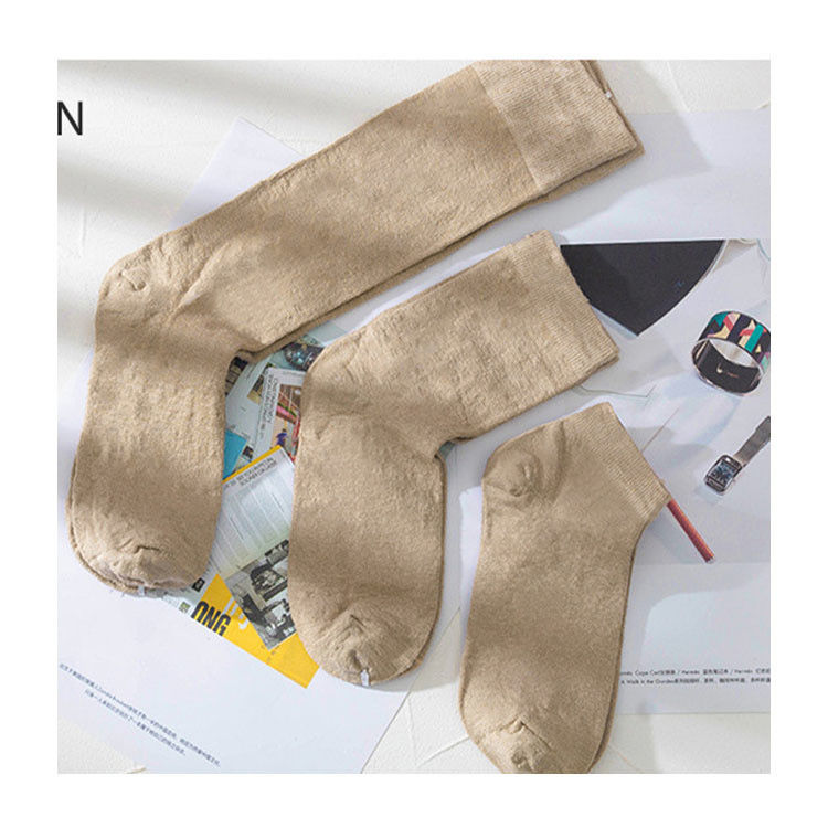 75% cânhamo 23% poliamida 2% spandex meias femininas absorção de umidade e prevenção de odores