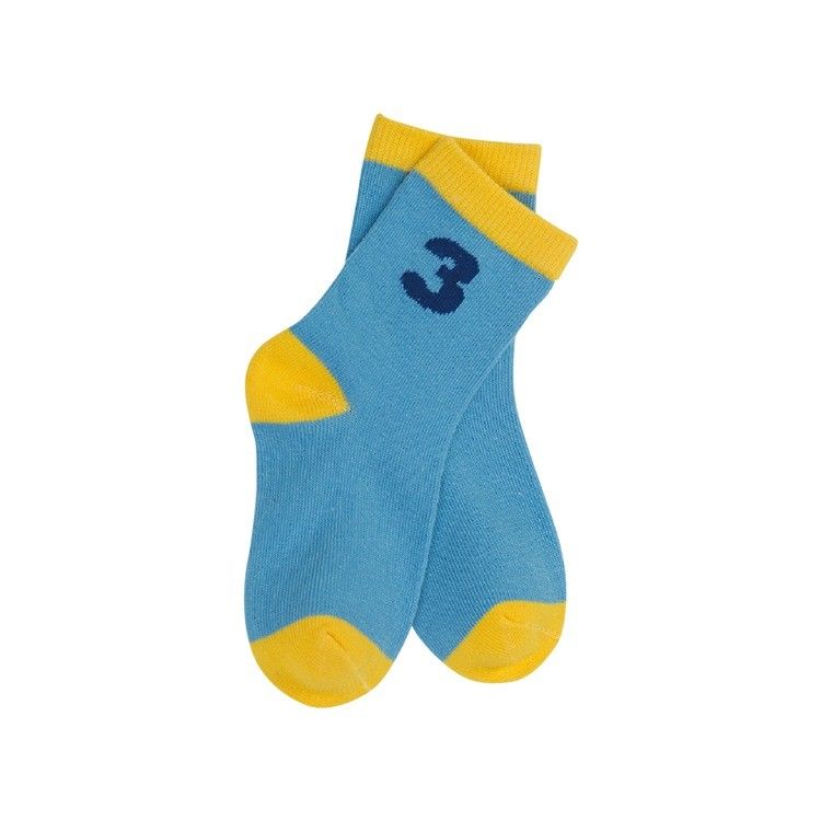Suporte 7 dias Encomenda de amostra Tempo de entrega Impressão bonita antiderrapante meias para crianças para conforto e antiderrapante