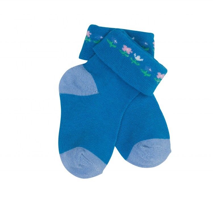 Suporte 7 dias Tempos de entrega do pedido de amostra Primavera Verão Miúdas pequenas meias quentes para bebê