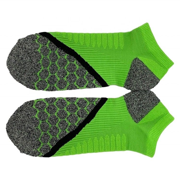 Calças de tornozelo alto verde personalizadas para secar rápido algodão macio e função antiderrapante
