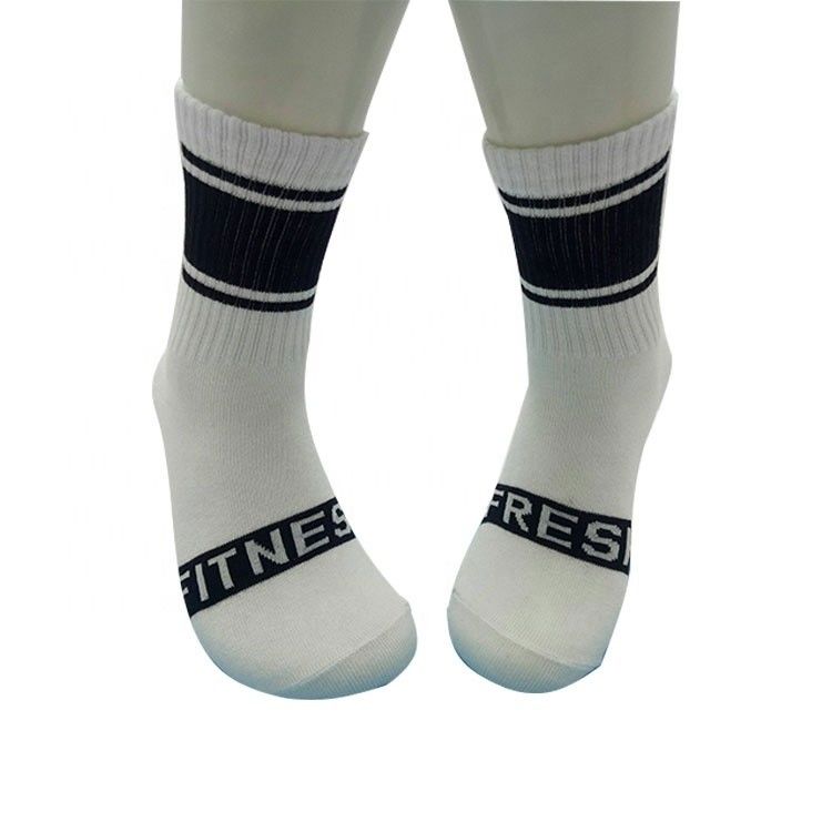 Design personalizado meias antiderrapante para homens para futebol respirável e temporada de primavera